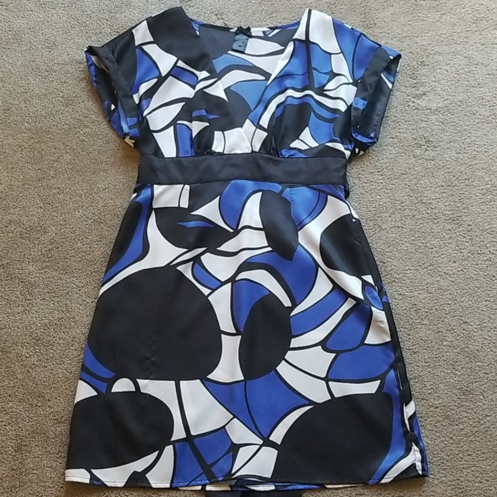 Blue Cocktail Dress